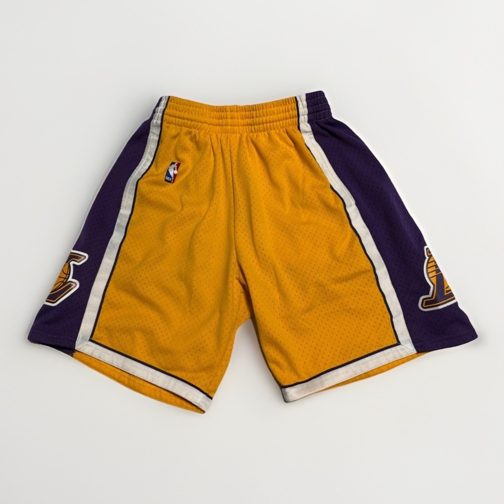 Mitchell Ness‎ Hardwood Classics Lakers Swingman Shorts Gold Purple